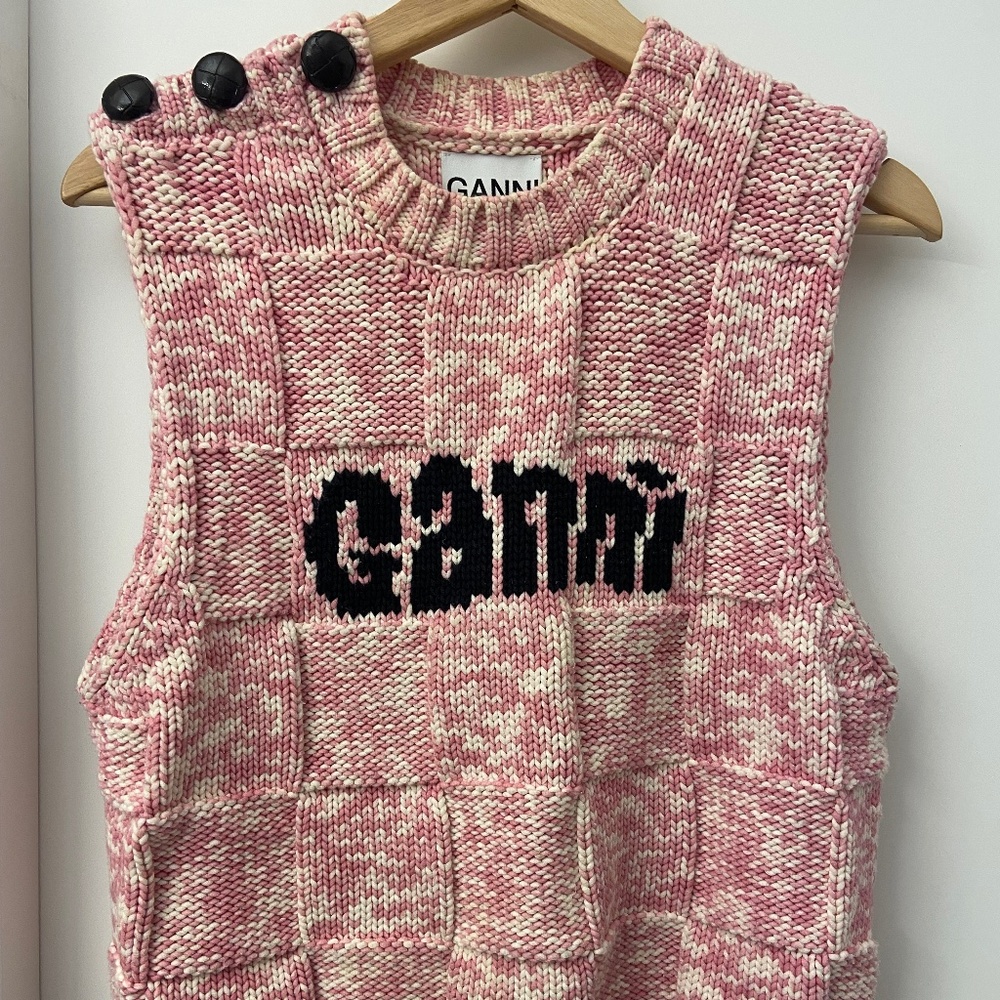 GANNI sweater vest